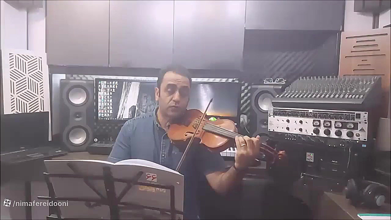 آموزش ویولن کتاب 66 نوای ماند...