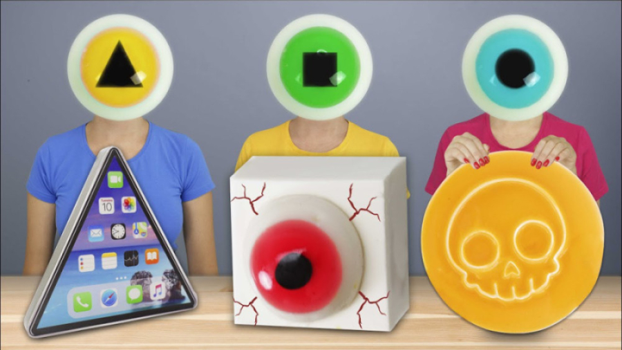 نقشه گنج خوراکی ژومتریک اشکال...