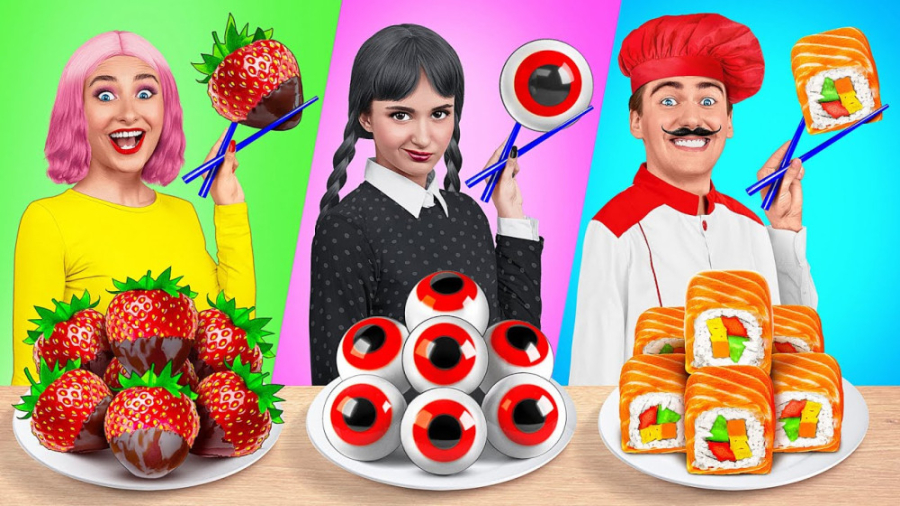 درست کردن سیب تفریحی و سرگرمی...