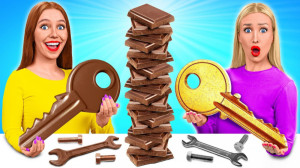 چالش غذایی  ترفند غذای شکلاتی...