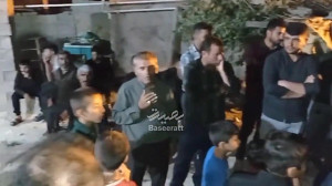 شیون و زاری خانواده شهید محمد...
