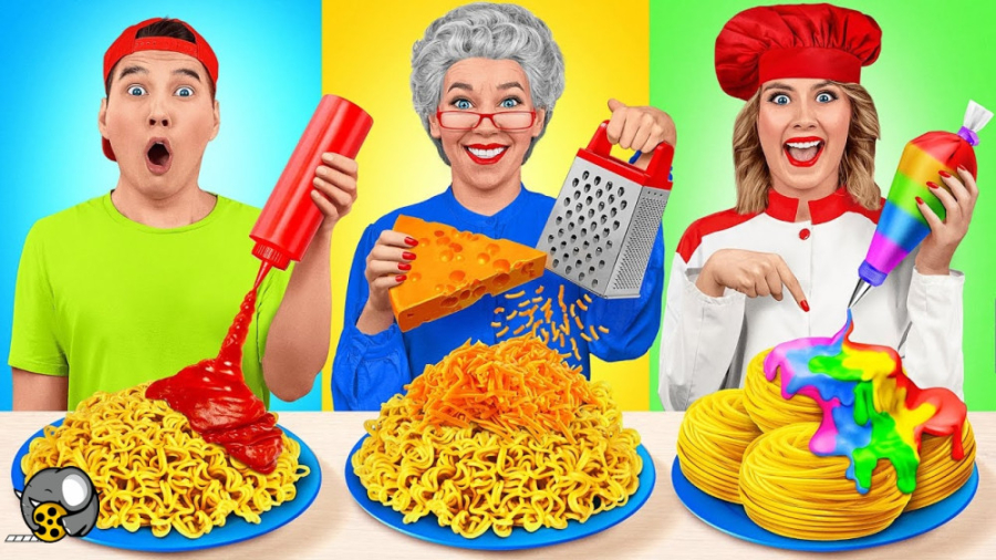 آشپزی من در مقابل مادربزرگ | چ...