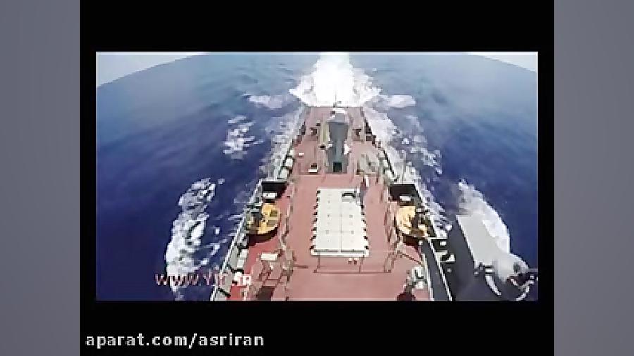 شلیک موشک های کروز ناوگان دریا...