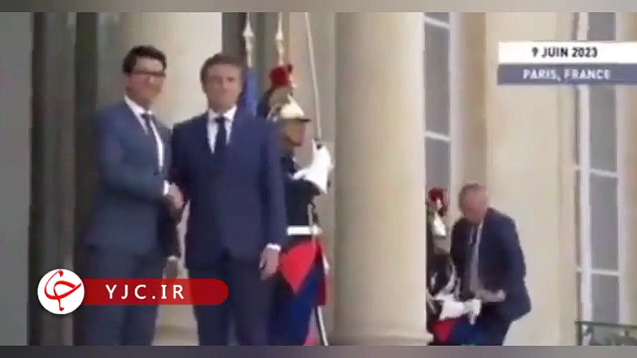 بیهوش شدن یکی از اعضای گارد مل...