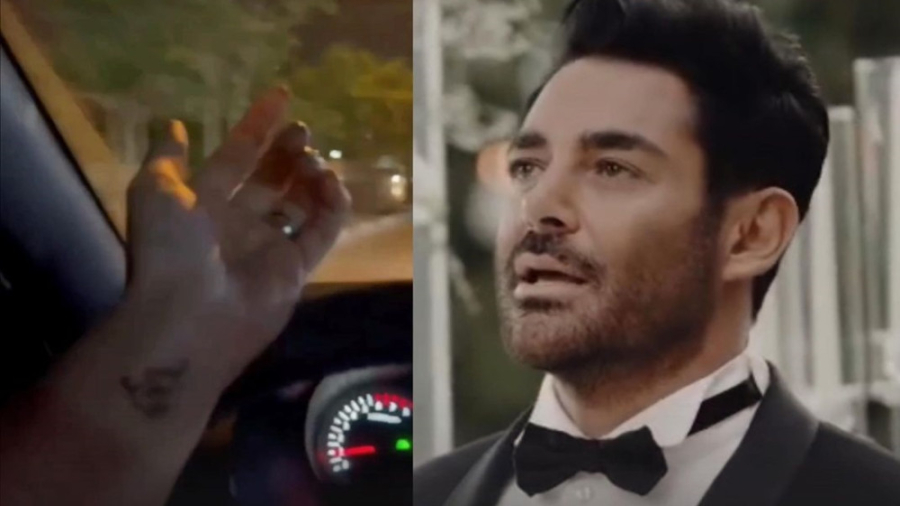 دختری که همراه با بغض و گریه،...