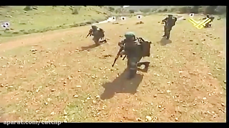 بخشی از تمرینات پیشرفته نیروها...