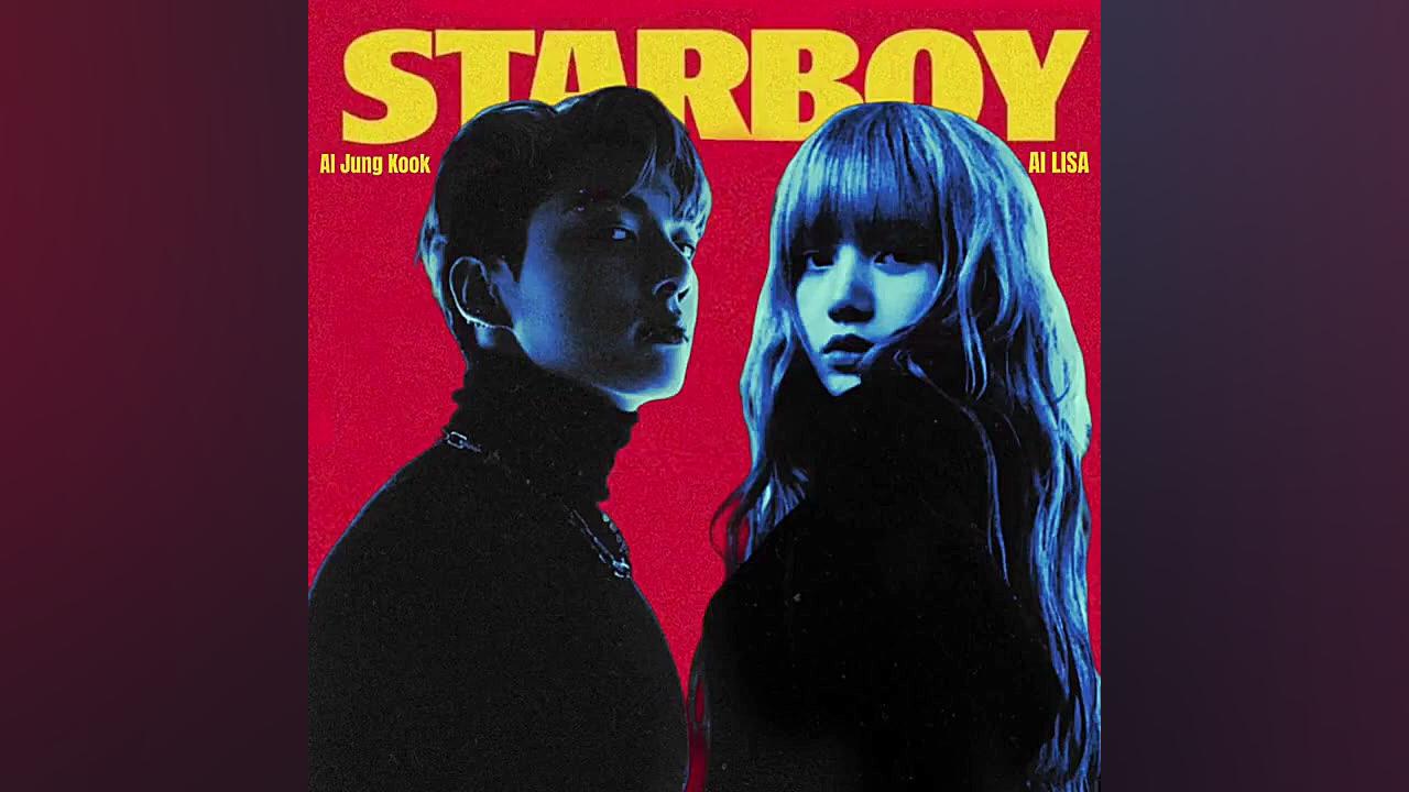 کاور آلبوم starboy از ( Lalisa...