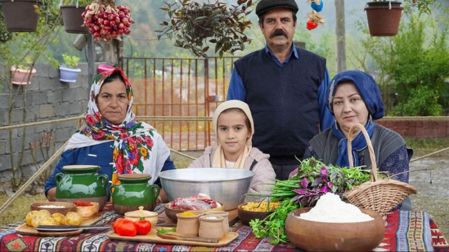 آبگوشت تنوری روستایی  بهترین د...