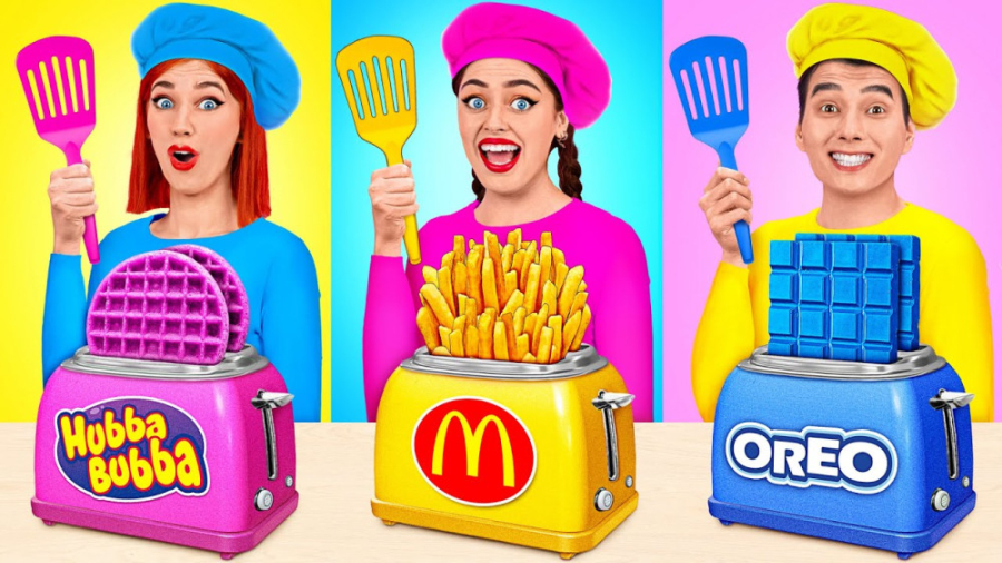 چالش خنده دار غذایی  سیب زمینی...