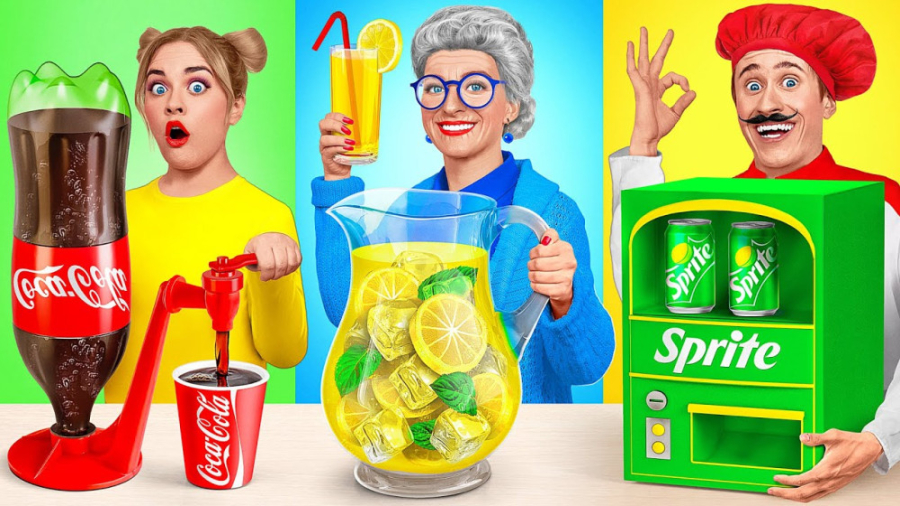 چالش غذایی خنده دار رقابت مادر...