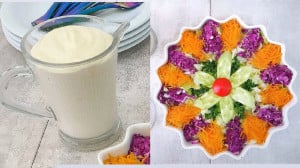 آموزش سس مایونز نازگل (بدون تخ...