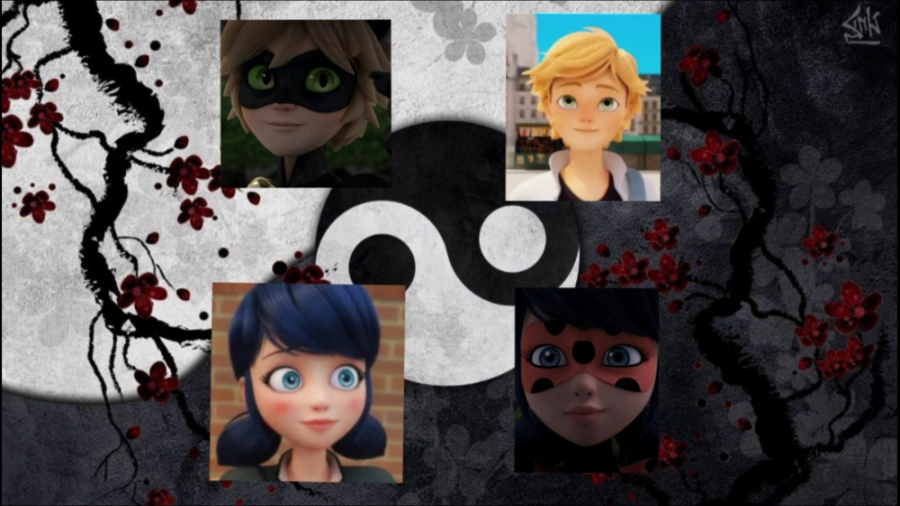 جدول عشق لیدی باگ و کت نوار به...