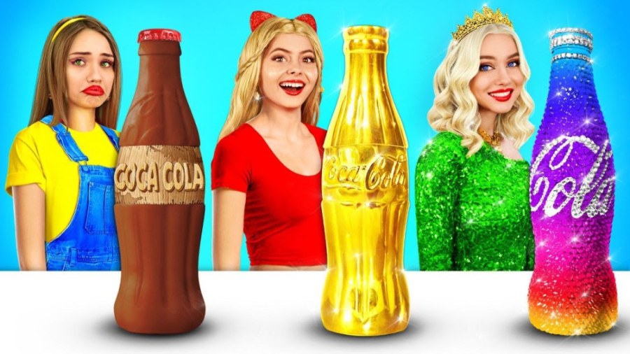 چالش غذایی خنده دار  شکلات نوش...