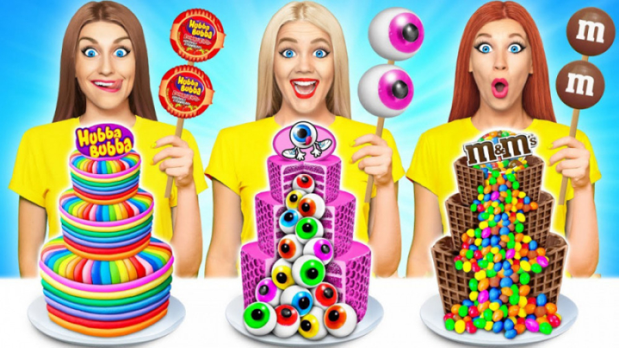 چالش غذا خوری دو نفره | چالش گ...