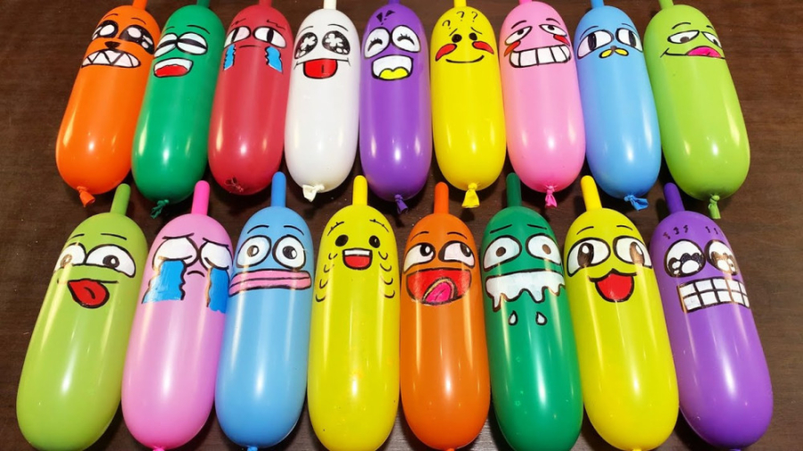 ساخت اسلایم با بادکنک! ویدیوها...