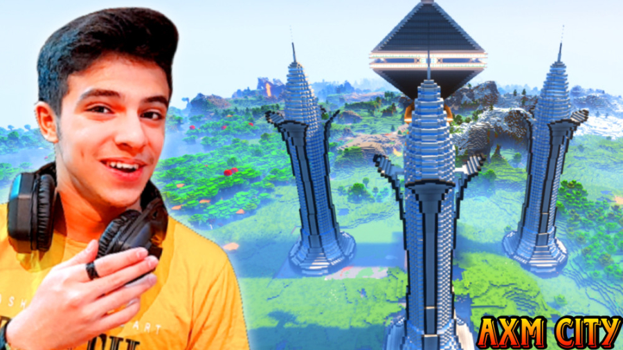 ماینکرفت اما ساختن اکسم سیتی (...