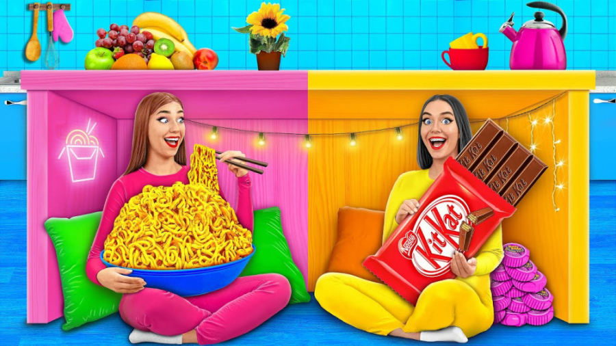 چالش غذاخوری بانوان  اتاق های...