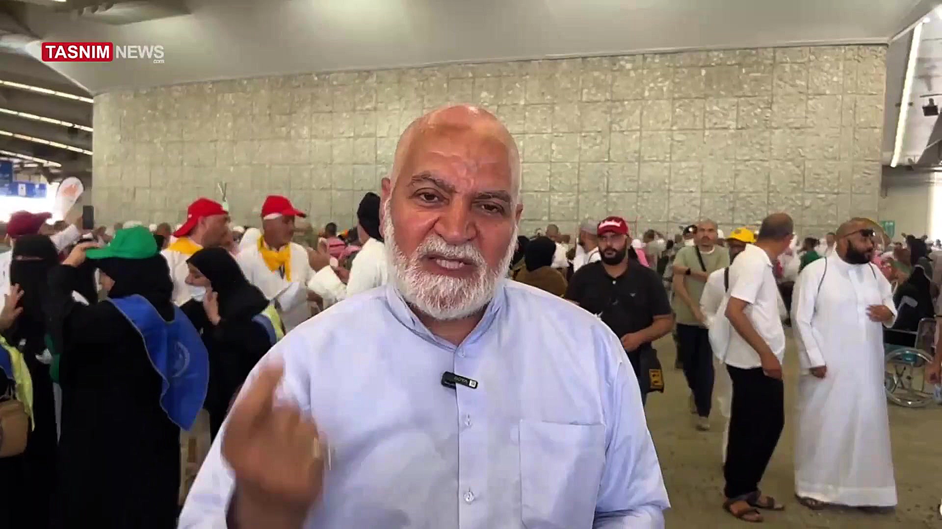 گفتگوی تصویری با تعدادی از حجا...