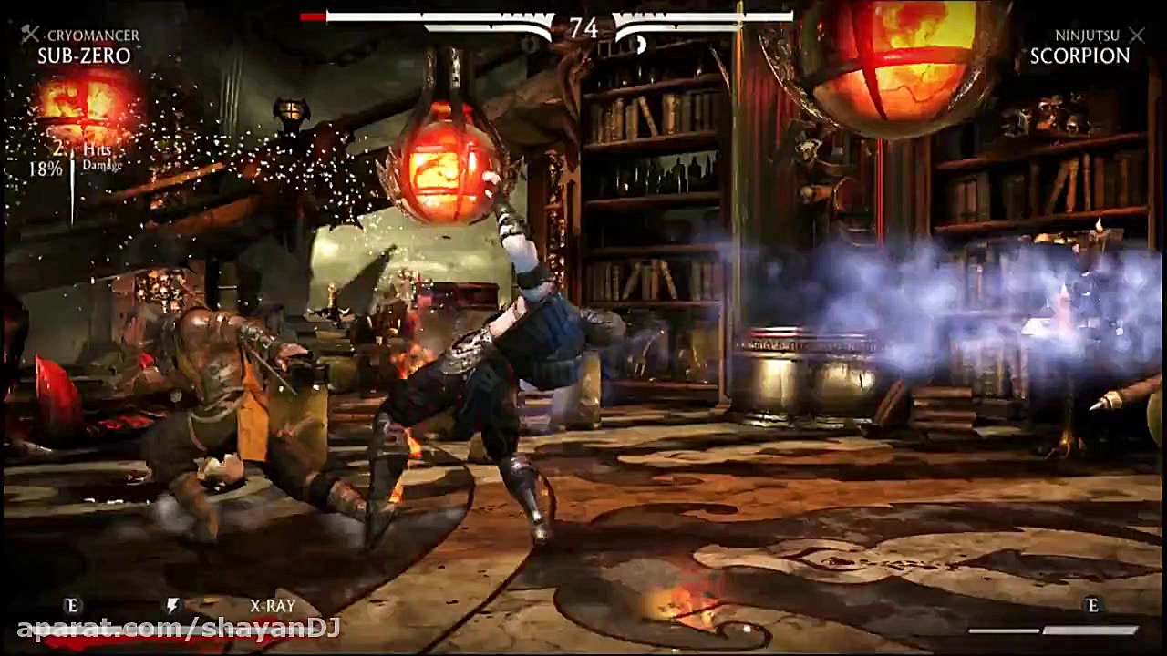 گیم پلی بازی mortal kombat x |...