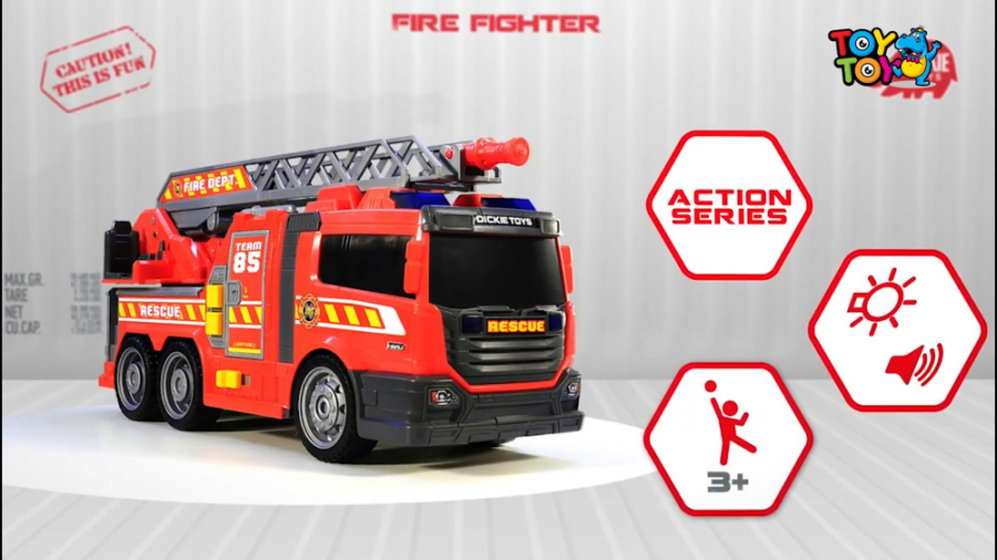 ماشین آتش نشانی 36 سانتی Dickie Toys توی توی toytoy.ir