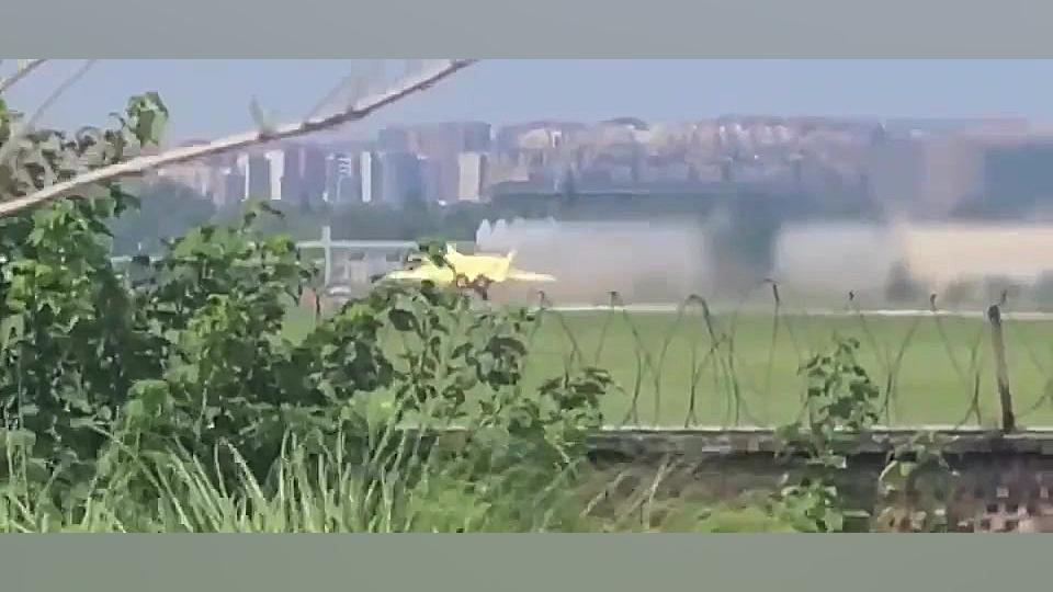 آزمایش موتور WS 15 برای جت جنگ...