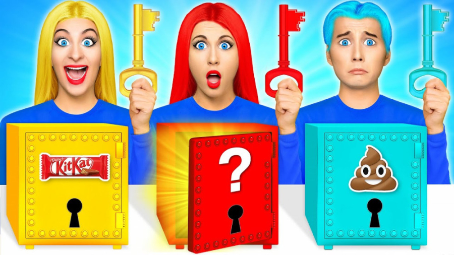 چالش غذا خوری  چالش خنده دار...