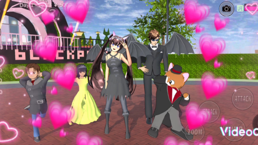 کنسرت بلک پینگ در ساکورا اسکول...