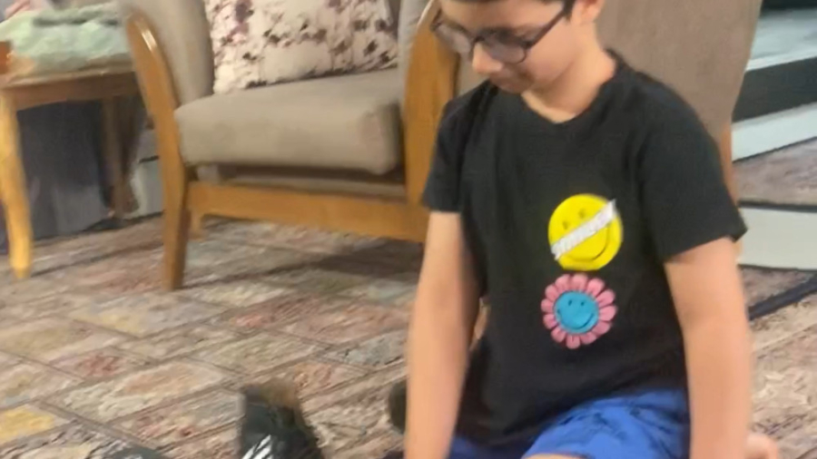 چالش صاف انداختن کفش و قلقلک ا...