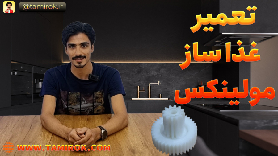 تعمیر غذاساز مولینکس و ترمیم چ...