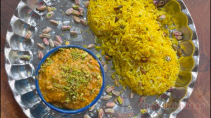 باتر چیکن و پسته پلو
