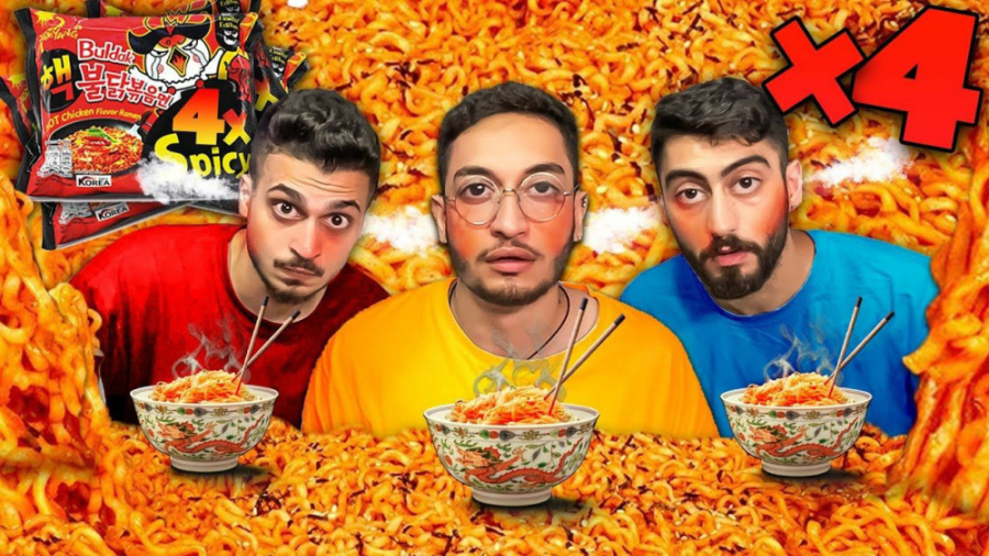 ویدیو حامی |تند ترین نودل ایرا...