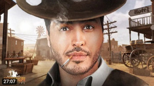 آریا کئوکسر با گیم پلی Cowboy...