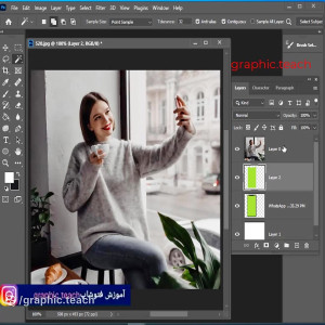 تصویر سه بعدی در یک قاب