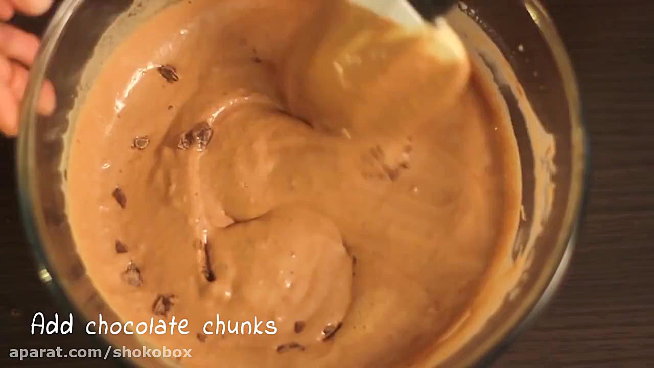 آموزش بستنی با شکلات صبحانه نو...