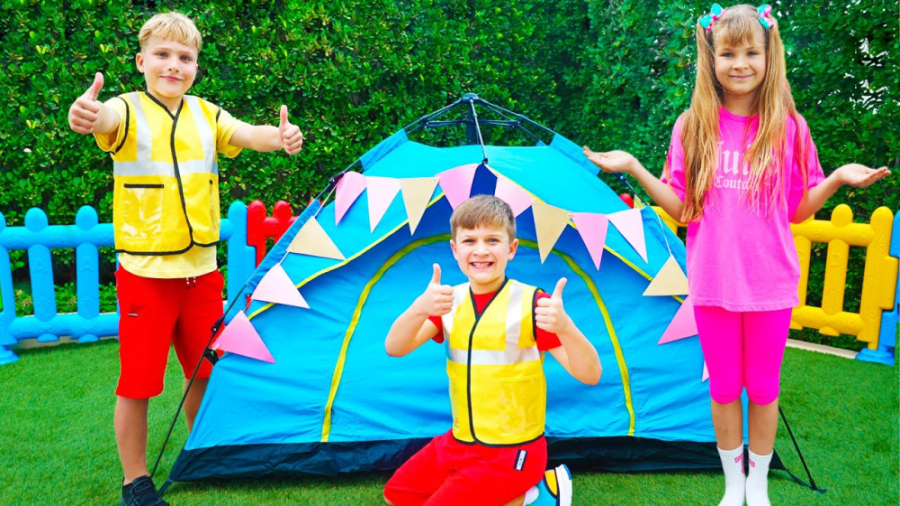 چالش بازی با دیانا و روما :: ب...