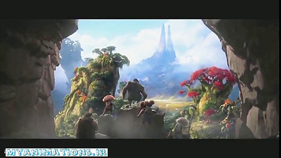 تریلر انیمیشن The Croods 2 2017 _ غارنشینان 2 زمان55ثانیه