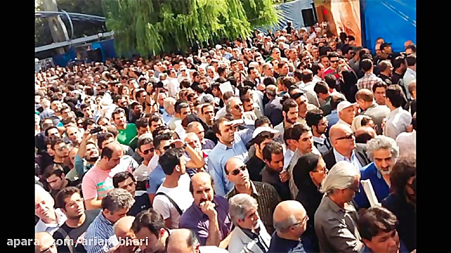 فیلم و عکس از تشییع جنازه داوو...