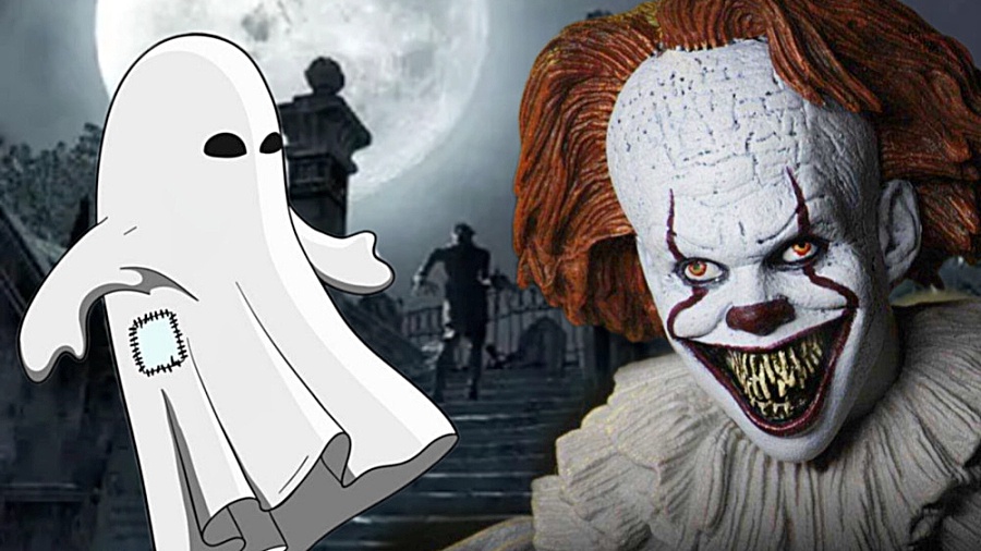 نصف شب در باغ متروکه و قبرستان...