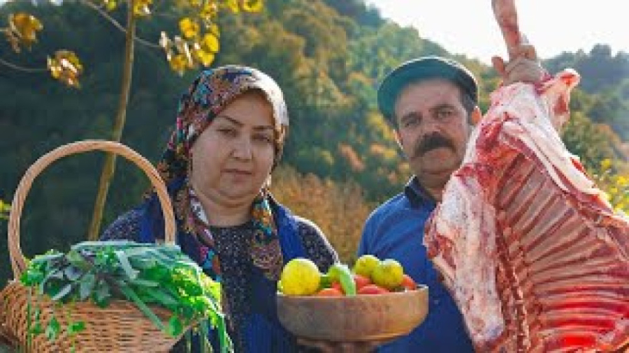 روش درست کردن دنده آبدار گوسفن...