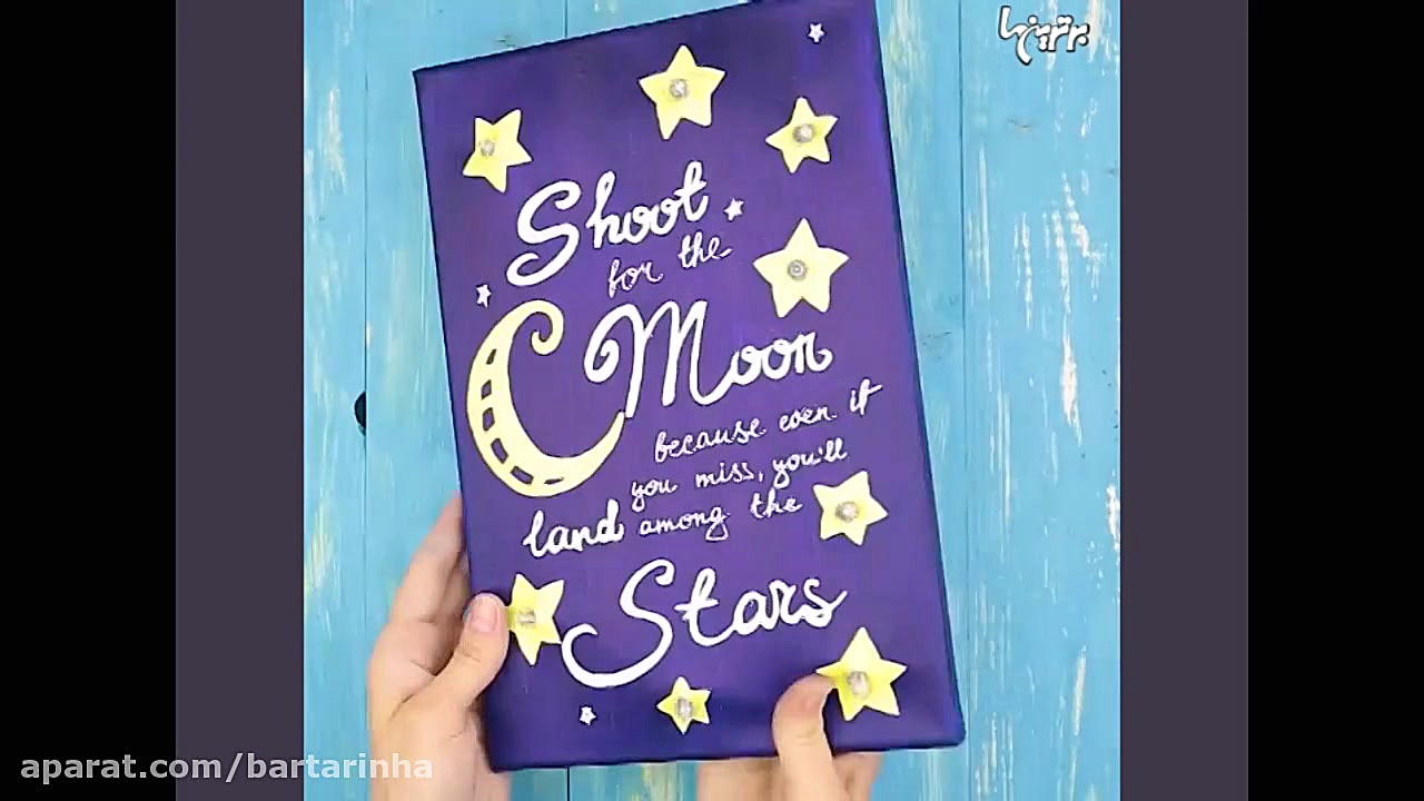 تزئین اتاق کودک با تابلوی نورا...