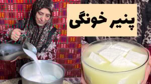 سریع ترین روش تهیه پنیر خانگی...