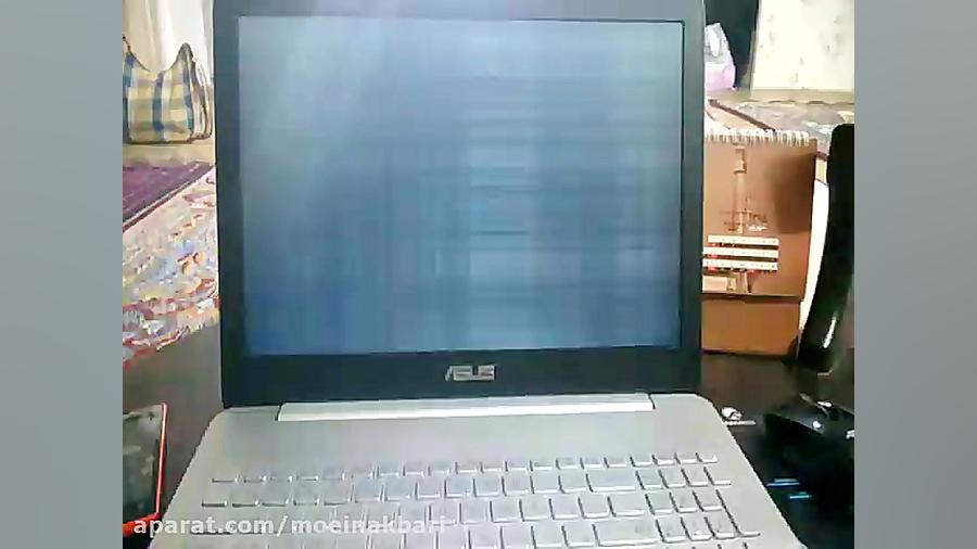 مشکل مانیتور Asus N552VW