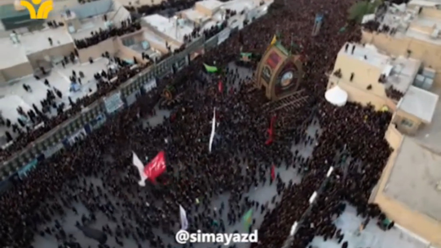 نخل برداری  تفت  محرم یزد عاشو...