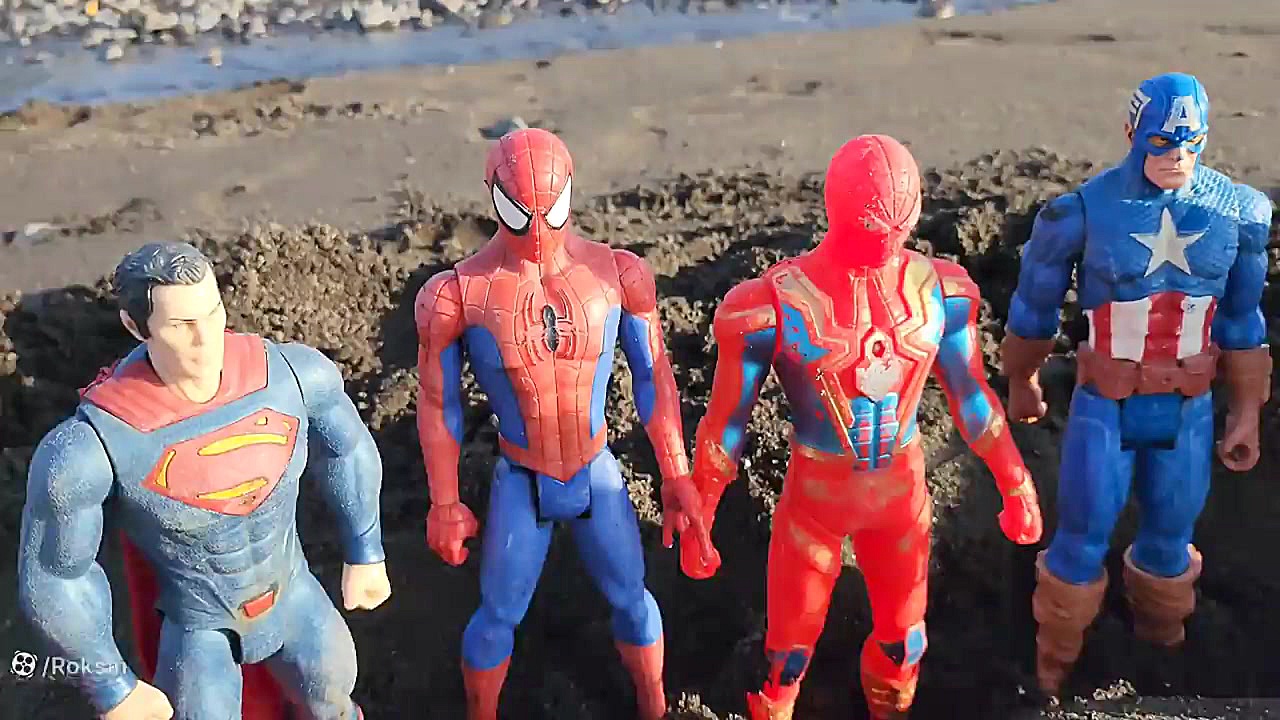 هالک در مقابل اسپایدر من :: فی...