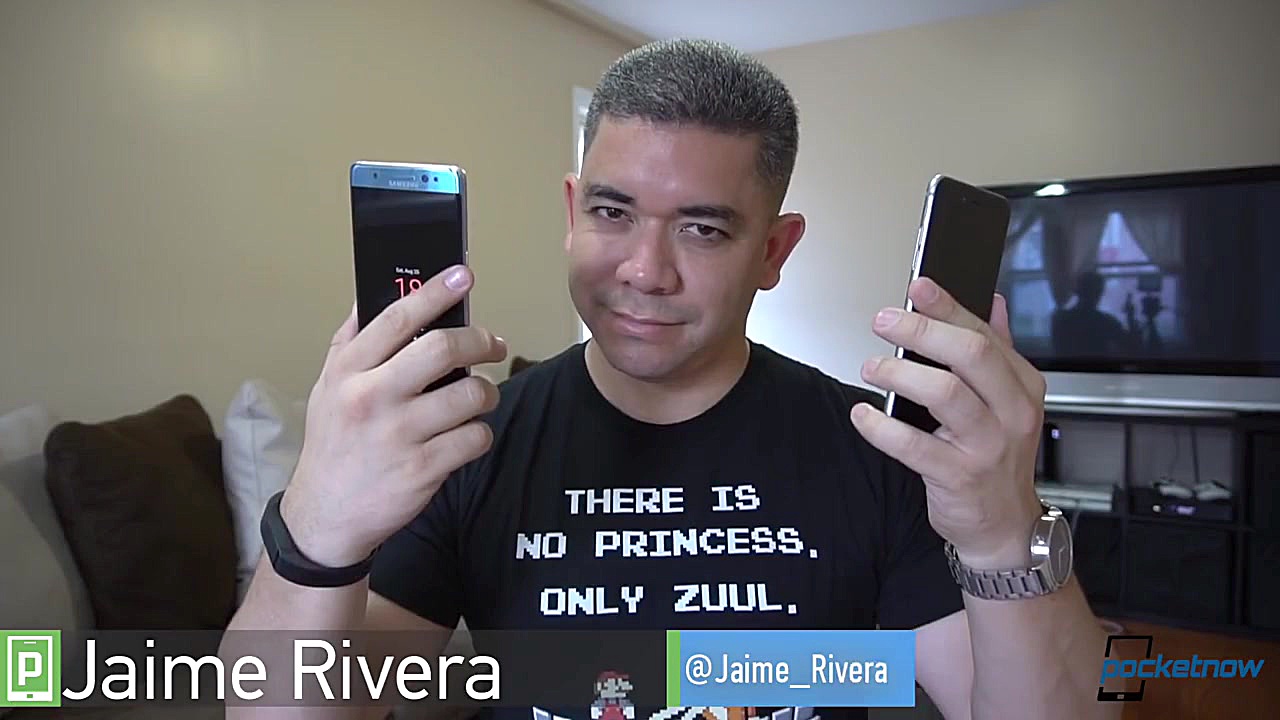 Samsung Galaxy Note 7 vs iPhon...