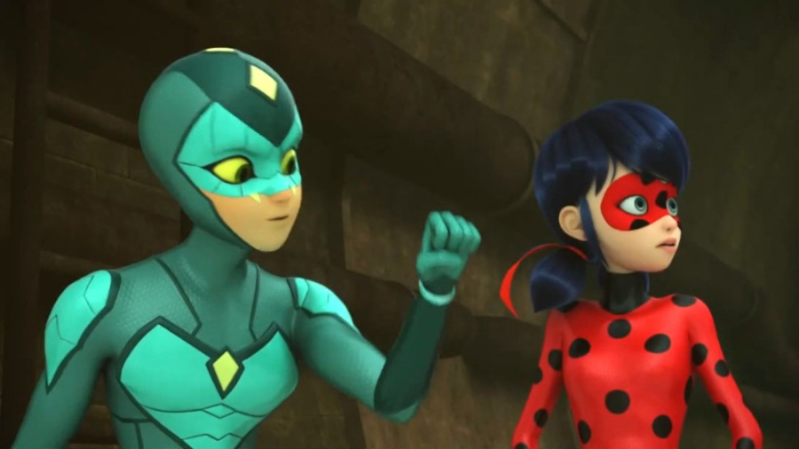 دختر کفشدوزکی و آدرین  لیدی با...