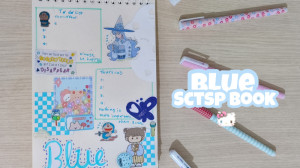 اسکرپ بوک ابی|Blue scrap book