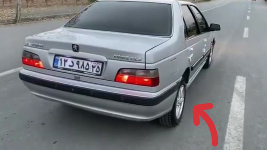 پژو پارس ELX شوتی (طوسی)