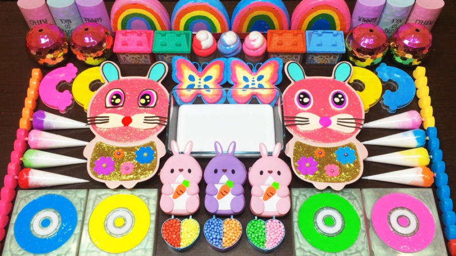 ترکیب تصادفی به اسلایم براق  و...