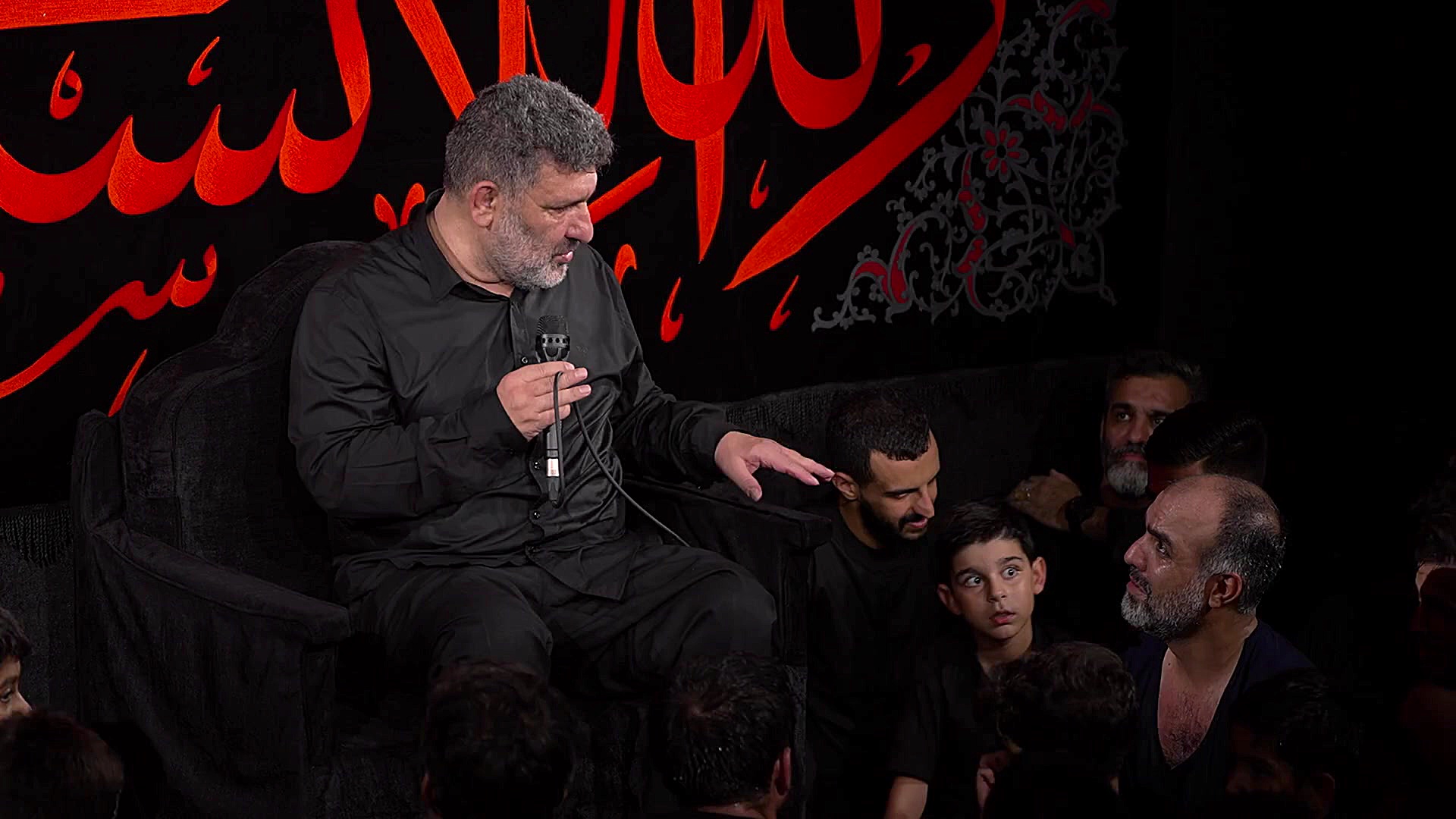 صحبت  حاج سعید حدادیان